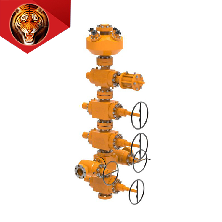 Tigerrig fracturing wellhead device/API 6A Wellhead & Christmas Tree for Oil and Gas Well 