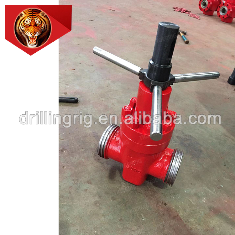 Tigerrig  25 yrs experience  API 6A 2 Inch High Pressure Drilling Mud Gate Valve