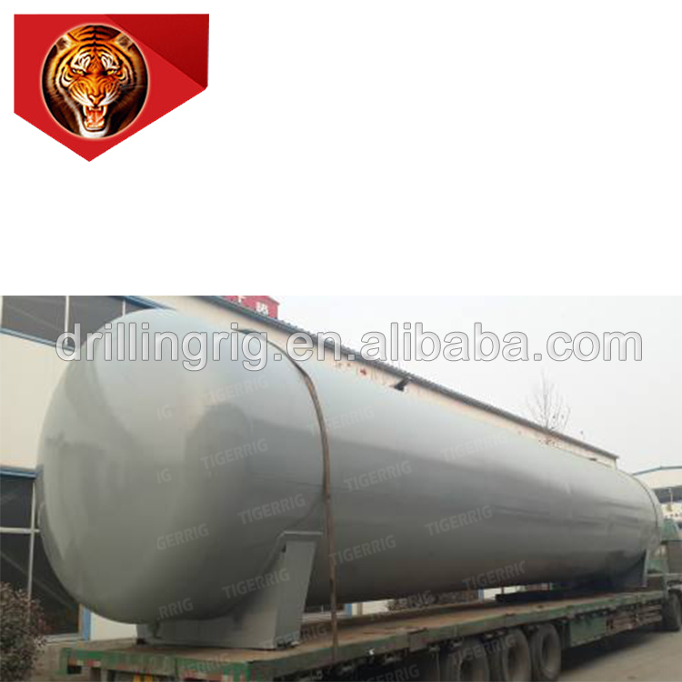 Gamboss Oilfield 20/30/40/50m3 Capacity Horizontal Storage Tank Diesel Fuel Tank Petroleum Tank