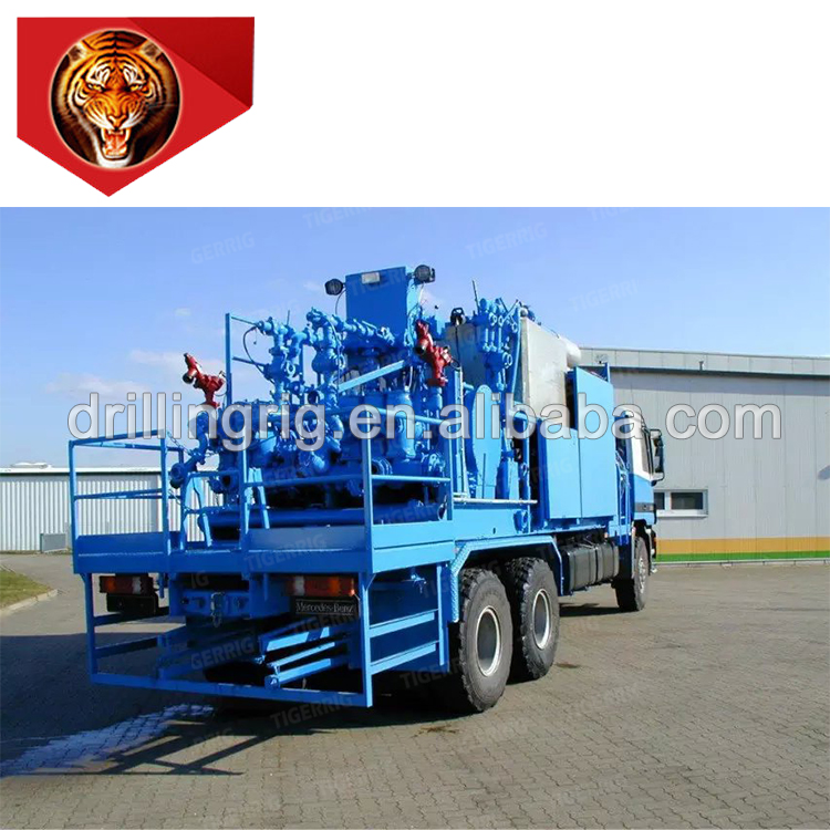 Tiger rig excellent performance TWS600S+C18+CX35-P800 fracturing pump group