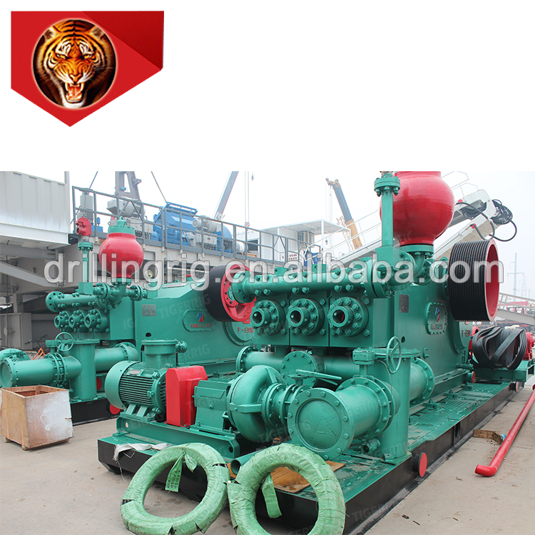 TIGERRIG Factory Delivery to Venezuela 800HP DC Drilling Motor Unitized F1600 Mud Pump Package for ZJ70D Oil Well Drilling Rig