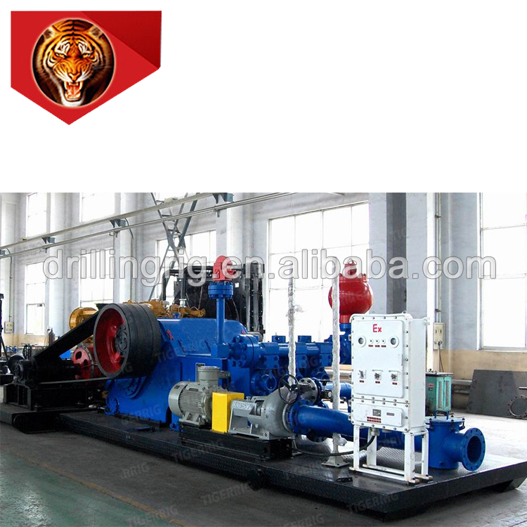 Oil Well 2000hp Drilling Rig Delivery to Russian Low Temperature Greenhouse Detroi Engine Trans Box+F1600 Mud Pump Package